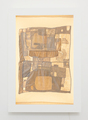 Mary Bauermeister, Lichttuch (Light cloth), 1963, Linen cloth in light box, 138 x 96 x 20 cm, Photo: setform.de, 
