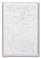 Caro Jost, Invoice Painting B.N. May 9, 1959, Munich, 2016, Epoxy, synthetics, digital print on canvas, 120 x 80 cm, Photo: Archive, 