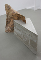Nadja Frank, Heavy Metals (Delta gray), 2010,  Concrete, steel,  90 x 140 x 70 cm, Photo: Marcus Schneider, 