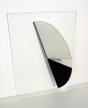 Jakob Mattner, Nacht - Zwielicht - Tag (Night - Twilight - Day), 1978, Glass, paint, glue, 32 x 27 x 8 cm, Photo: Archive, 