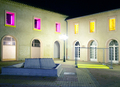 Michael Just, Pink and yellow / inside - outside, 2005, Mixed media, Dimensions variable, Photo: Bernard Rivière, Béziers, 