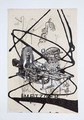 Thomas Feuerstein, Metzger, 2013, Mixing technique on paper, 61 x 44 cm, framed, Photo: Archive, 
