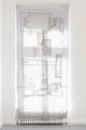 Mary Bauermeister, Lichttuch (Light cloth), 1963, Linen cloth in light box, 310 x 140 cm, Photo: setform.de, 