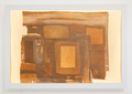 Mary Bauermeister, Lichttuch (Light cloth), 1963, Linen cloth in light box, 153 x 223 x 20cm, Photo: setform.de, 