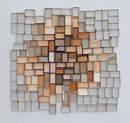 Alice Musiol, System, 2015, Match boxes, 57 x 57 x 1,5 cm, Photo: setform.de, 