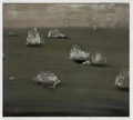 Norbert Schwontkowski, Floating Mountains, 2009, Oil on canvas, 180 x 200 cm, , 
