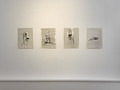 Jakob Mattner, Untitled, 1981, Crayon, water on watercolour paper , 35,8 x 47,8 cm (each), Photo: Alex Delfanne, 