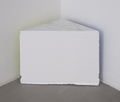 Nadja Frank, Time out, 2010, White Carrara marble, lacquer, 40 x 47 x 23 cm, Photo: Marcus Schneider, 