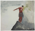 Manuele Cerutti, Facing the Fall, 2007, Oil on Linnen, 35 x 40 cm, , 