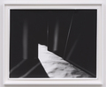 Stuart Bailes, Tent, 2010, Black and white fibre-based print tacked into white box frame, 100 x 134 cm, framed, Edition of 3, Photo: Marcus Schneider, 