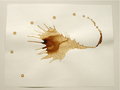 Fernanda Gomes, Untitled, 2009, Coffee on deckle edged paper, 65 x 50 cm, Photo: Archiv, 