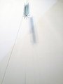 Jakob Mattner, Zwielicht (Twilight), 1978, Glass, wire, 40 x 10 cm, Photo: Archive, 