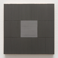 Fiene Scharp, Untitled, 2012, Leads on wood, 18 x 18 cm, Photo: Marcus Schneider, 