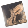 Jakob Mattner, Nachthimmel, 1994, Acrylic and metal dust on glass, 60 x 60 cm, Photo: Soeren Jonssen / setform.de, 